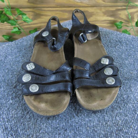 Dansko Women's Jess Ankle Strap Black‎ Patent Leather Sz 39 Medium Used 2025 - Picture 2 of 7